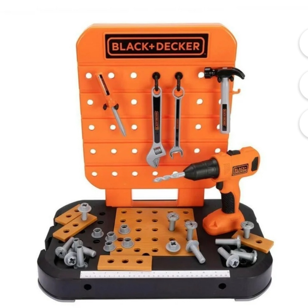 BLACK and DECKER Tabletop Workbench ages 3 + 40 Tools and accessories - Picture 2 of 5